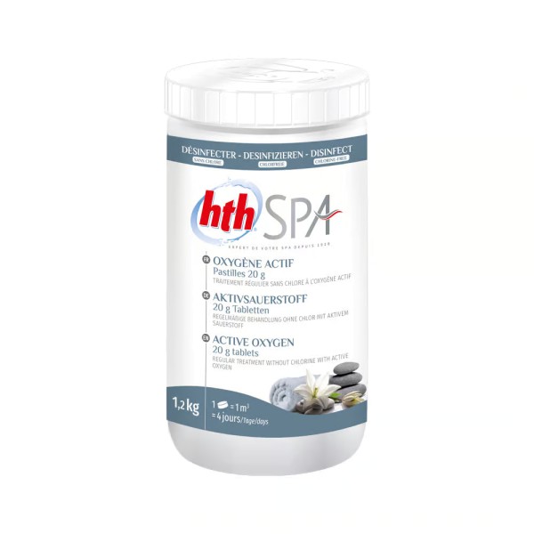 HTH OxyTab - 20g Tabletten Aktivsauerstoff